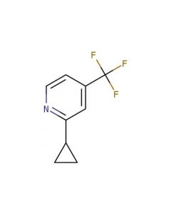 Astatech 2-CYCLOPROPYL-4-(TRIFLUOROMETHYL)PYRIDINE; 0.25G; Purity 95%; MDL-MFCD32632738